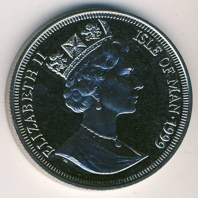 Остров Мэн 1 крона 1999 год - Чемпионат Мира по регби