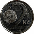 Чехия 2 кроны 2002 год