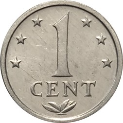 Антильские острова 1 цент 1981 год