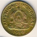 Гондурас 10 сентаво 1989 год