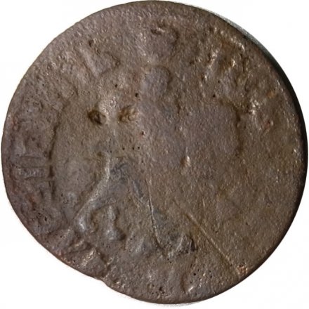 1 копейка 1705 год МД Пётр I (1699 - 1725) - F