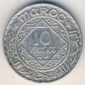 Марокко 10 франков 1933 год