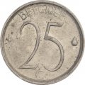 Бельгия 25 сантимов 1969 год BELGIQUE