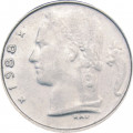 Бельгия 1 франк 1988 год BELGIE