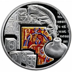 Ниуэ 1 доллар 2011 год - Серия величайшие достижения человека. Письменность (Proof)