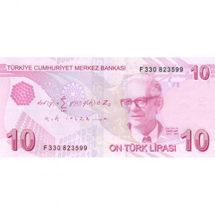 Турция 10 лир 2009 (2022) год - UNC