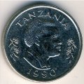 Танзания 50 сенти 1990 год - Кролик