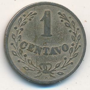 Колумбия 1 сентаво 1921 год
