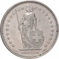 Швейцария 1/2 франка 1999 год