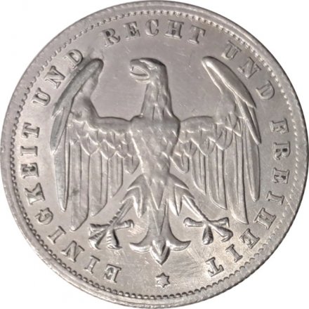 Веймарская республика 500 марок 1923 год (A)