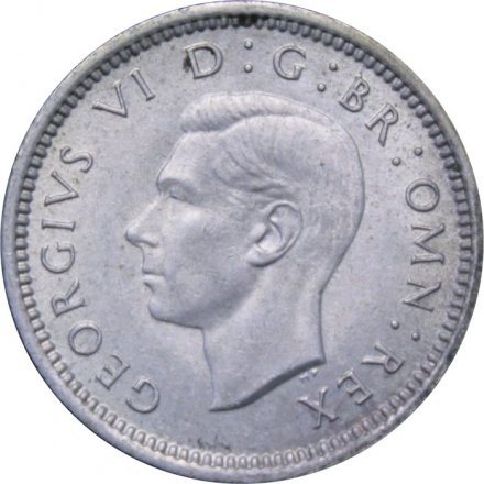 Великобритания 3 пенса 1940 год - Георг VI