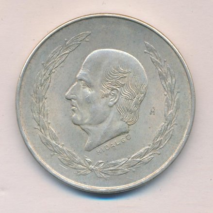 Мексика 5 песо 1953 год - Мигель Идальго