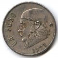 Мексика 1 песо 1977 год