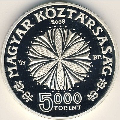 Венгрия 5000 форинтов 2006 год - 125-летие со дня рождения Бела Барток