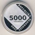 Словения 5000 толаров 2006 год