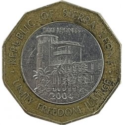 Сьерра-Леоне 500 леоне 2004 год - Кай Лондо