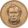 США 1 доллар 2009 год - Закари Тейлор (D)