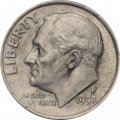 США 1 дайм (10 центов) 1997 год - Франклин Рузвельт (P)