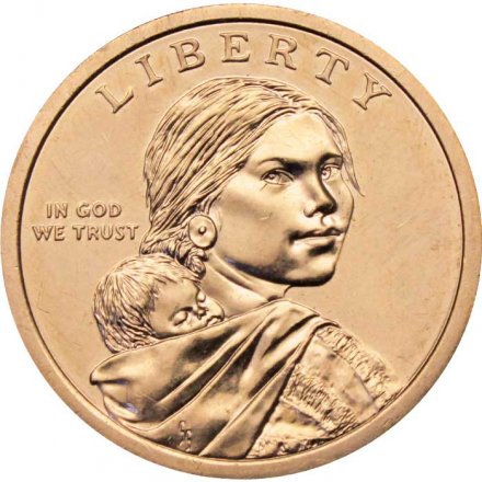 США 1 доллар 2011 год - Договор с Вампаноагами (D)