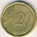 Германия 20 евроцентов 2007 год (F)