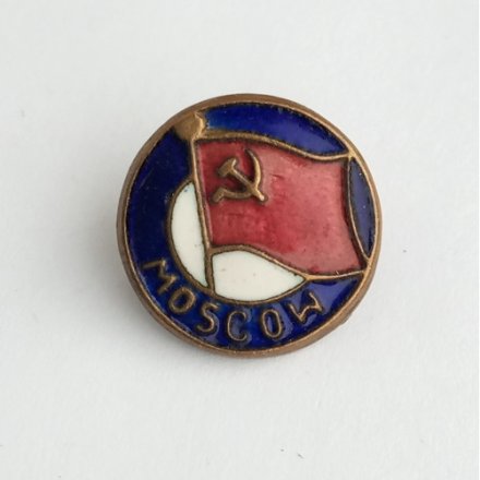 Знак СССР. &quot;Moscow&quot;