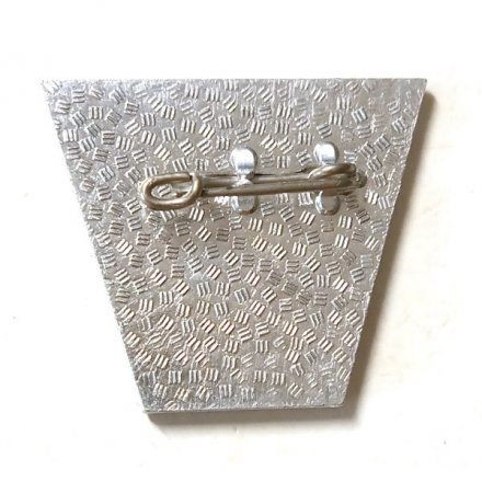 Значок 30 лет освобождения от фашизма. 30 Jahrestag der Befreiung. ГДР (серебристый)