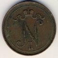 Финляндия 10 пенни 1913 год