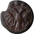 Полушка 1719? год ВРП Пётр I (1699 - 1725) - F