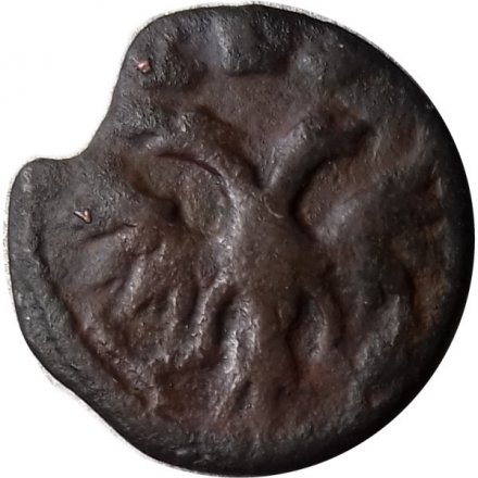 Полушка 1719? год ВРП Пётр I (1699 - 1725) - F