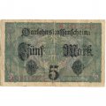 Германия 5 марок 1917 год - F