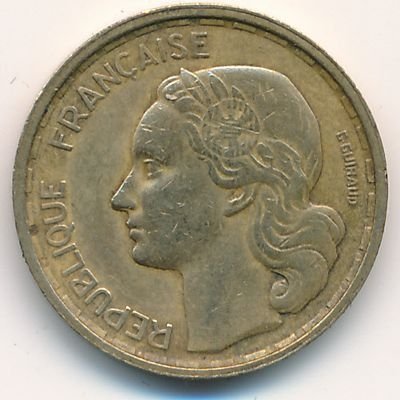 Франция 10 франков 1950 год (B)