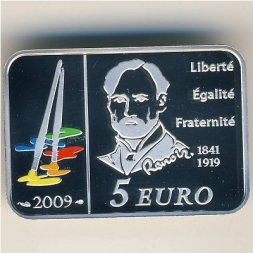 Франция 5 евро 2009 год