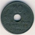 Франция 10 сантимов 1944 год - Режим Виши (Etat Francais)