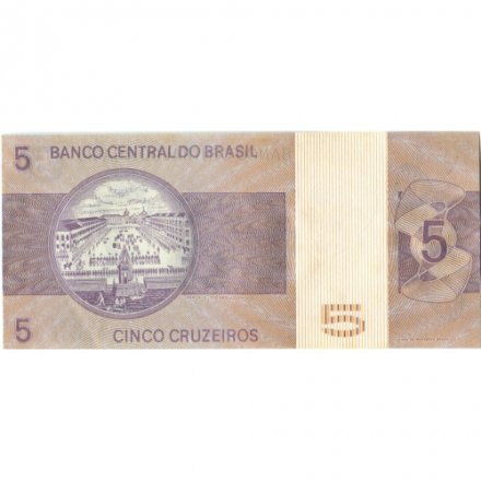 Бразилия 5 крузейро 1979 год - Портрет Педру I - UNC