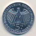 ФРГ 5 марок 1973 год - 125 лет со дня открытия Национального Собрания