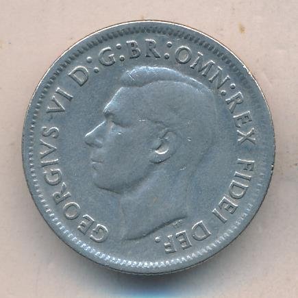 Австралия 1 шиллинг 1952 год - Голова барана