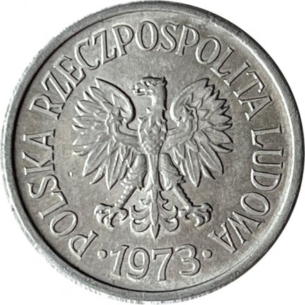 Польша 20 грошей 1973 год (без отметки МД)
