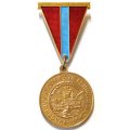 Знак Участнику уборки X целинного урожая, Казахская ССР 1964 год