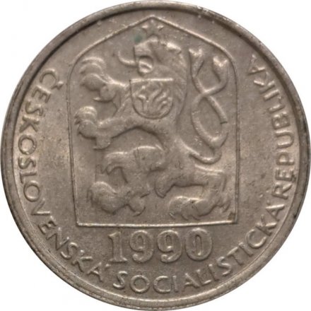 Чехословакия 50 геллеров 1990 год