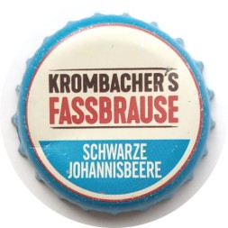 Пивная пробка Германия - Krombacher's Fassbrause Schwarze Johannisbeere