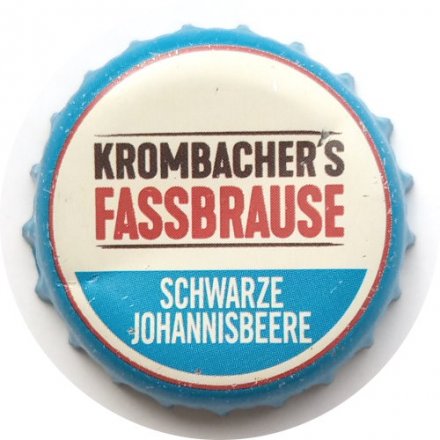 Пивная пробка Германия - Krombacher&#039;s Fassbrause Schwarze Johannisbeere