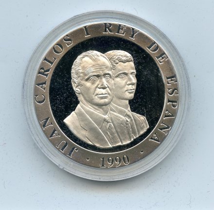 Испания 2000 песет 1990 год - XXV Летние Олимпийские игры, Барселона 1992 - футбол
