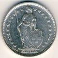 Швейцария 1 франк 1967 год
