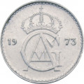 Швеция 10 эре 1973 год - Король Густав VI Адольф