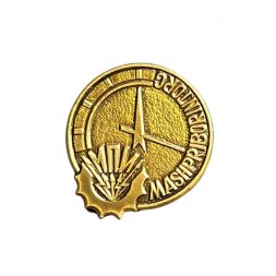 Значок МПИ. MASHPRIBORINTORG. Машприборинторг