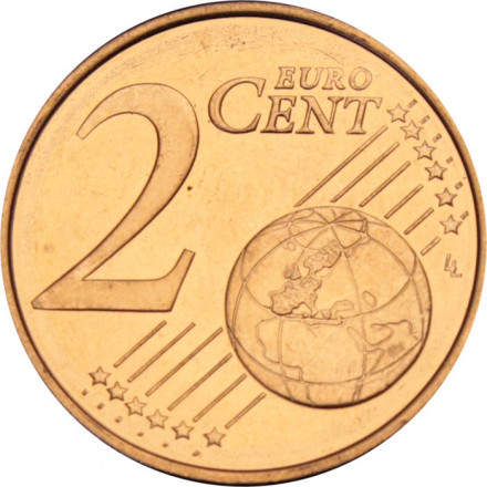 Кипр 2 евроцента 2008 год - Муфлоны