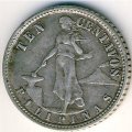 Филиппины 10 сентаво 1935 год