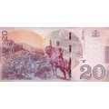Грузия 20 лари 2016 год - Илья Чавчавадзе, серия: АА UNC
