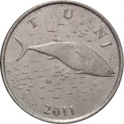 Хорватия 2 куны 2011 год - Тунец