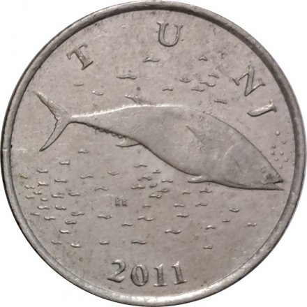Хорватия 2 куны 2011 год - Тунец